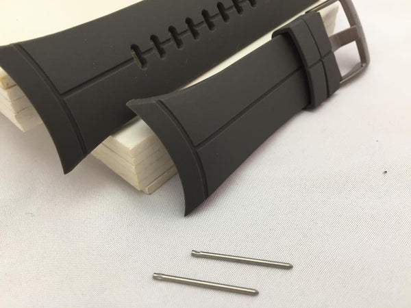 Suunto watchband For Model Spartan. Original Sport Black Silicone Rubber