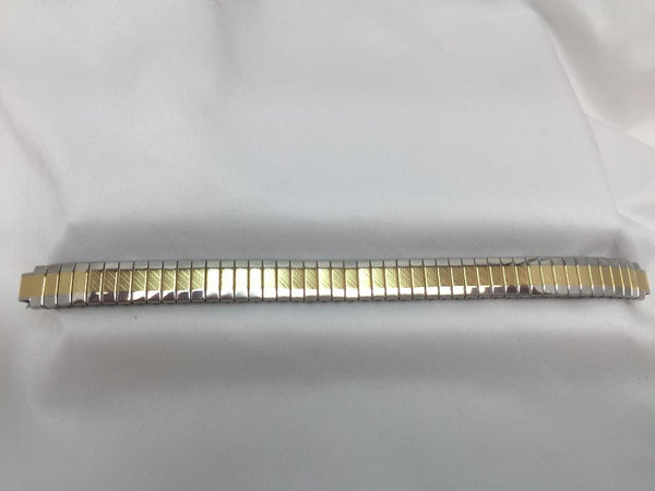 Seiko WatchBand SXGN07 Bracelet Ladies 2 Tone Stretch Band. 6mm