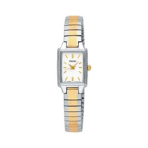 Seiko WatchBand SXGN07 Bracelet Ladies 2 Tone Stretch Band. 6mm