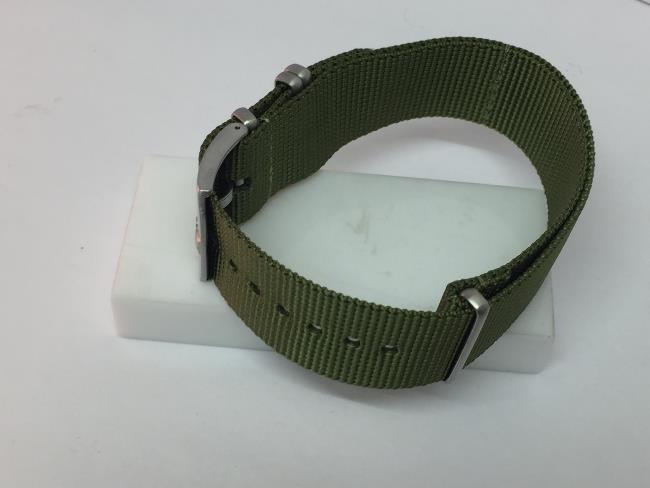 Luminox Watchband Military Green Loop Thru.Steel Hardware.Fits 23mm/Wider Watch
