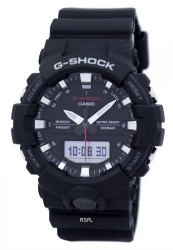 Casio Watchband GA-800 G-Shock Original Black Resin Strap. Band