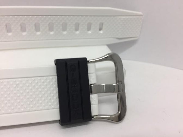 Casio watchband GST-210 -B7 White Rubber .G-Shock Watchband.