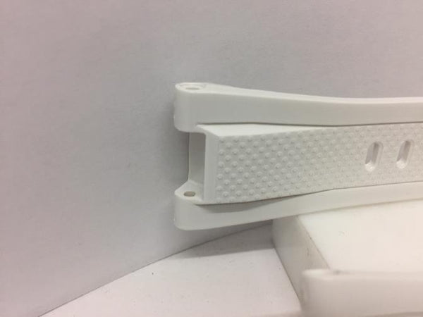 Casio watchband GST-210 -B7 White Rubber .G-Shock Watchband.