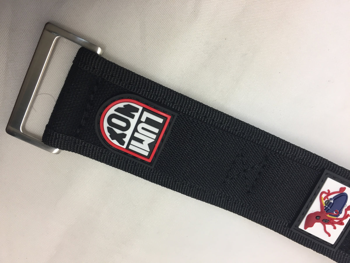 Luminox Watchband Octopus Logo NylonGrip 32mm Overall Width Fits 22mm Watches