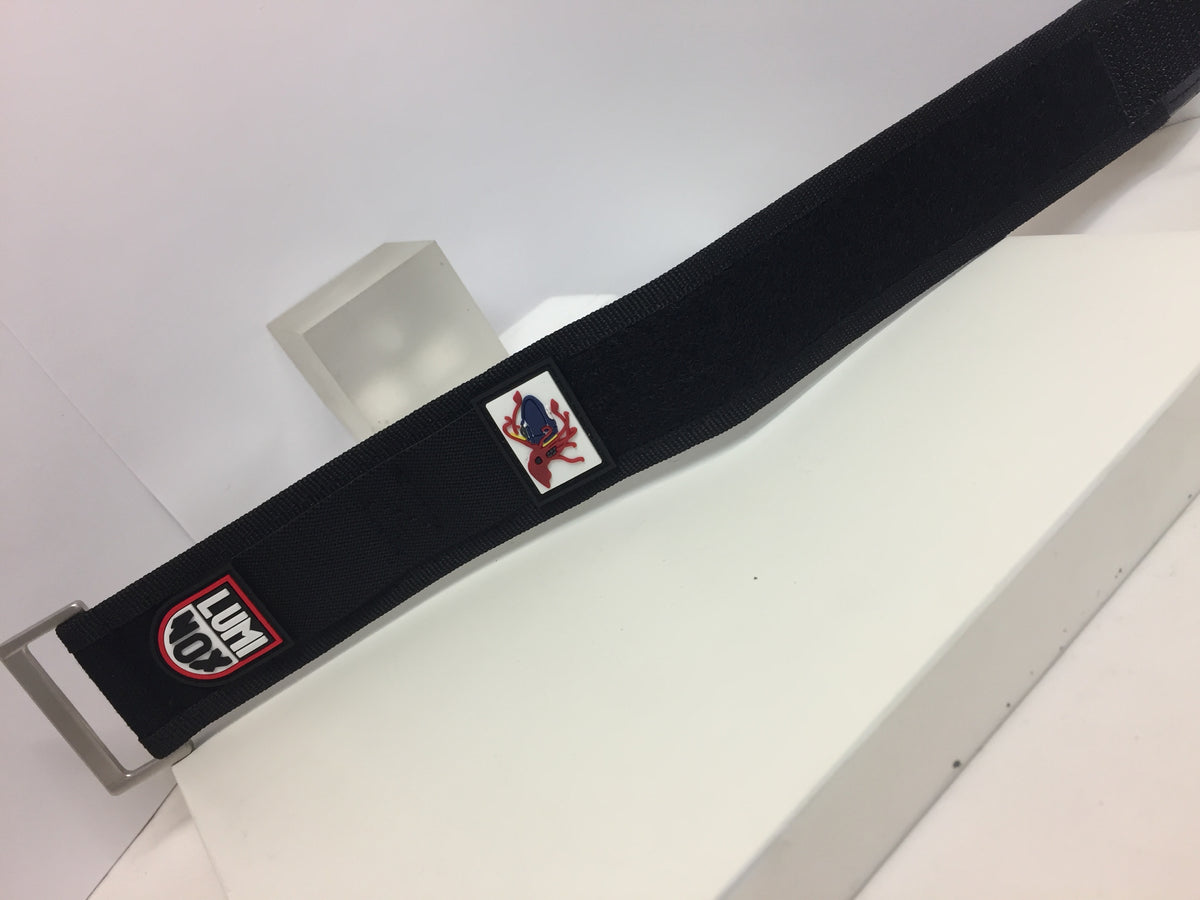 Luminox Watchband Octopus Logo NylonGrip 32mm Overall Width Fits 22mm Watches