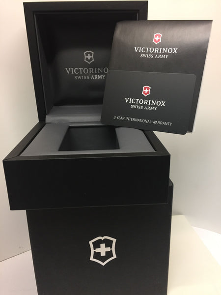 Swiss Army Victorinox 241763 Mans All Steel,Sapphire Crystal,100m Water Tight.