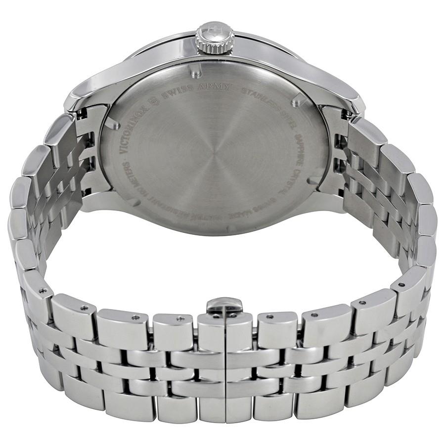 Swiss Army Victorinox 241763 Mans All Steel,Sapphire Crystal,100m Water Tight.