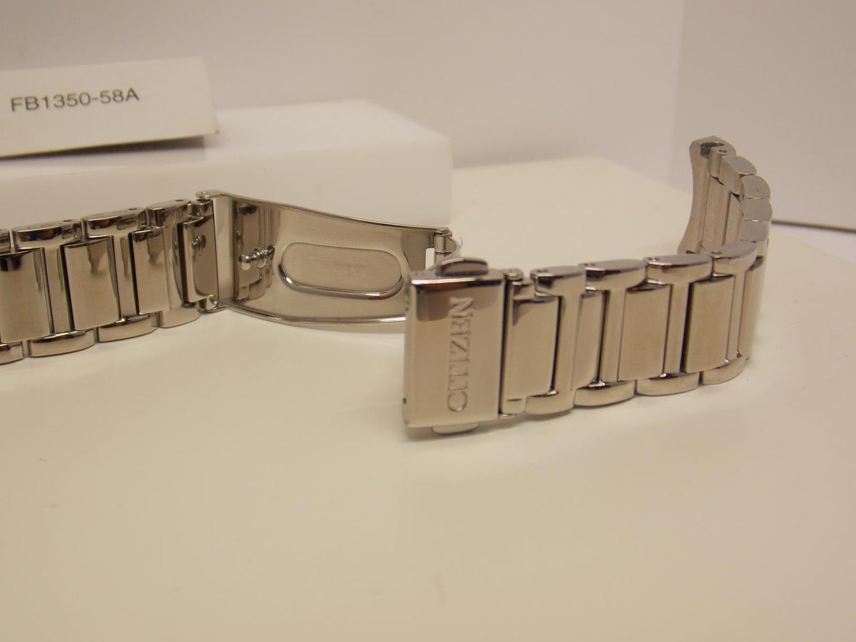 Citizen Watchband.Ladies Bracelet For Model FB1350-58A. Silver Tone Steel.