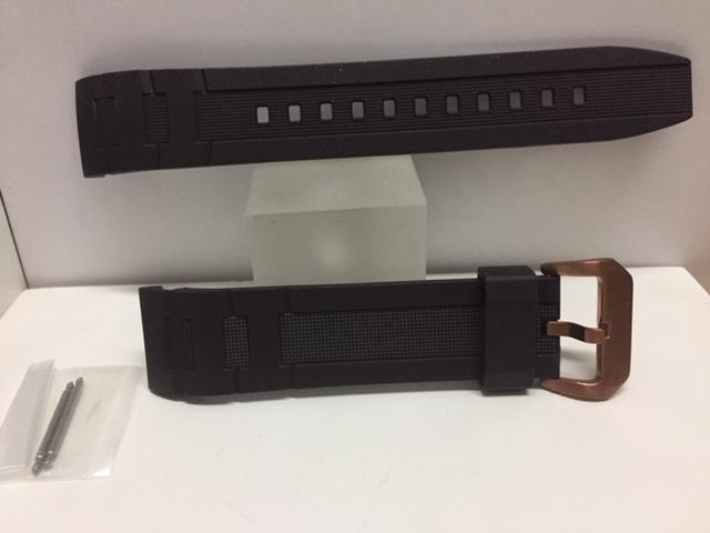 Casio Watchband EFR-516 Pg-5 Brown w/Bronze Tone Buckle. Original Edifice .