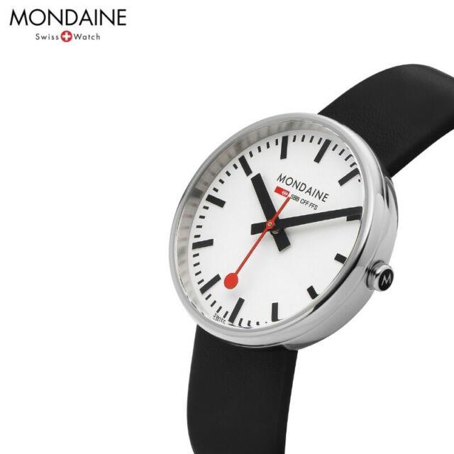 Mondaine Watch MSX.3511B.LB Featuring New Backlit Glowing Hands. Swiss Movement