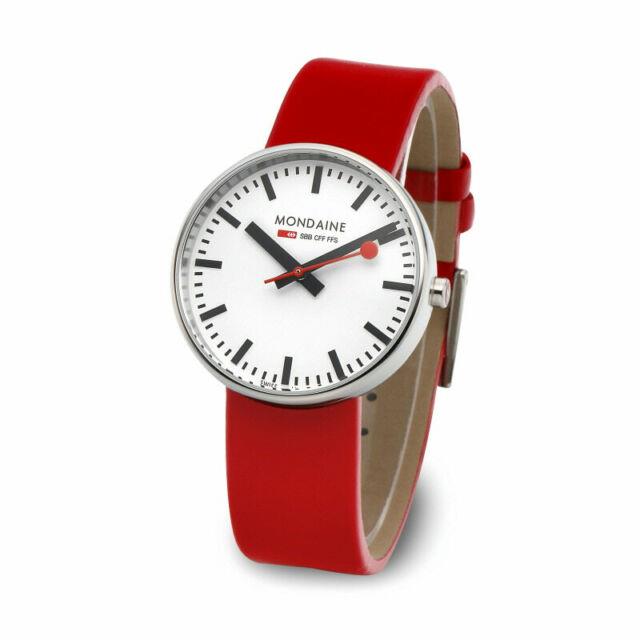 Mondaine Watch MSX.3511 B.L.C Featuring New Backlit Glowing Hands.Swiss Movement