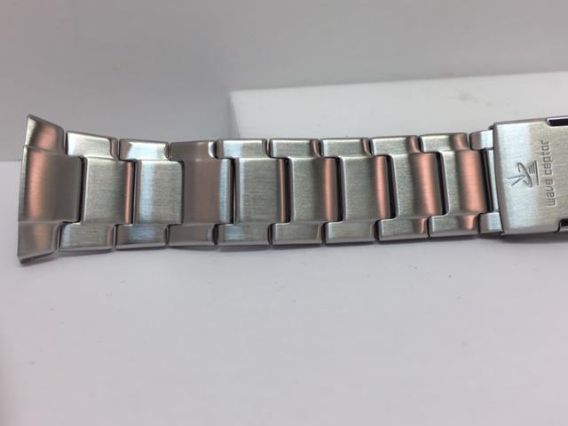 Casio Watchband WVQ-M410 Bracelet Steel Silver.(plastic attachment not included)