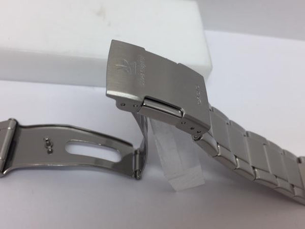 Casio Watchband WVQ-M410 Bracelet Steel Silver Color Waveceptor Multi Band 6