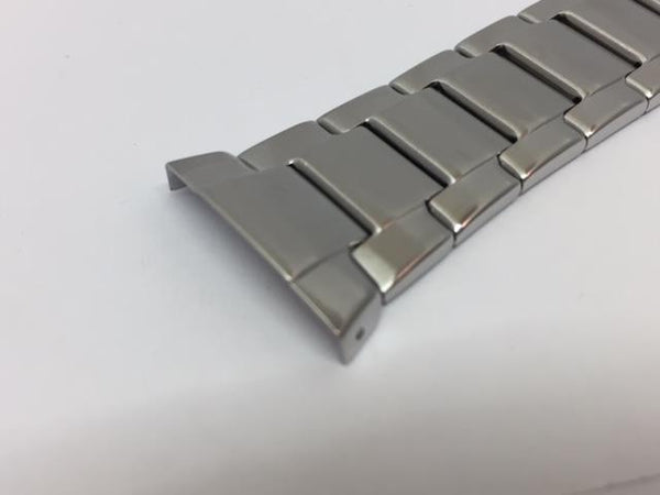 Casio Watchband WVQ-M410 Bracelet Steel Silver Color Waveceptor Multi Band 6