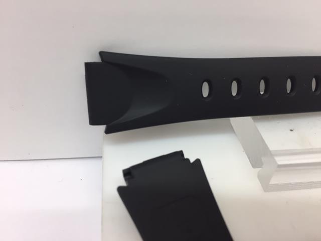 Casio Watchband LW-200 Original Black Resin WR50M Strap