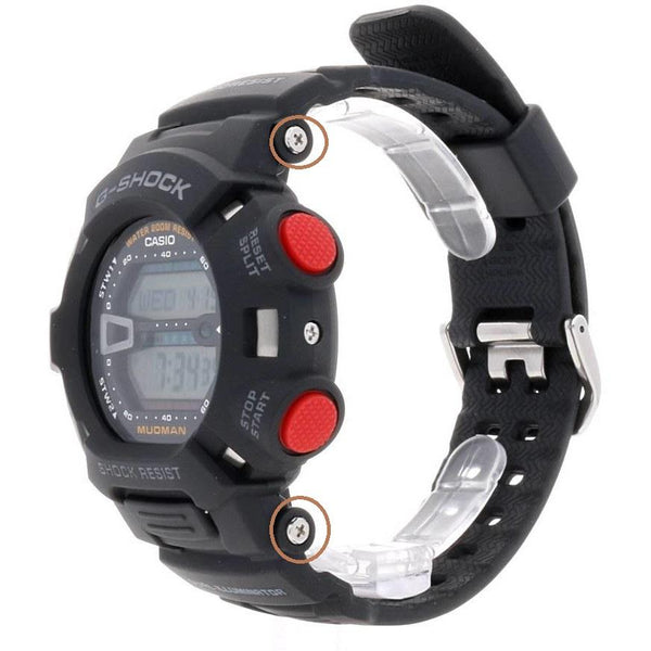 Casio Watchparts Set of 4 Band Screws for G-9000, Also Fits ( see list below )