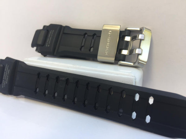 Casio Watchband GW-A1000 Original Gravity Master Strap Black.Steel Keeper/Buckle
