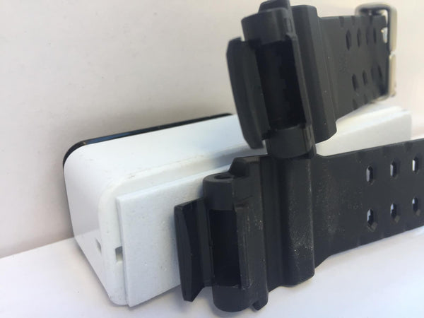 Casio Watchband GW-A1000 Original Gravity Master Strap Black.Steel Keeper/Buckle