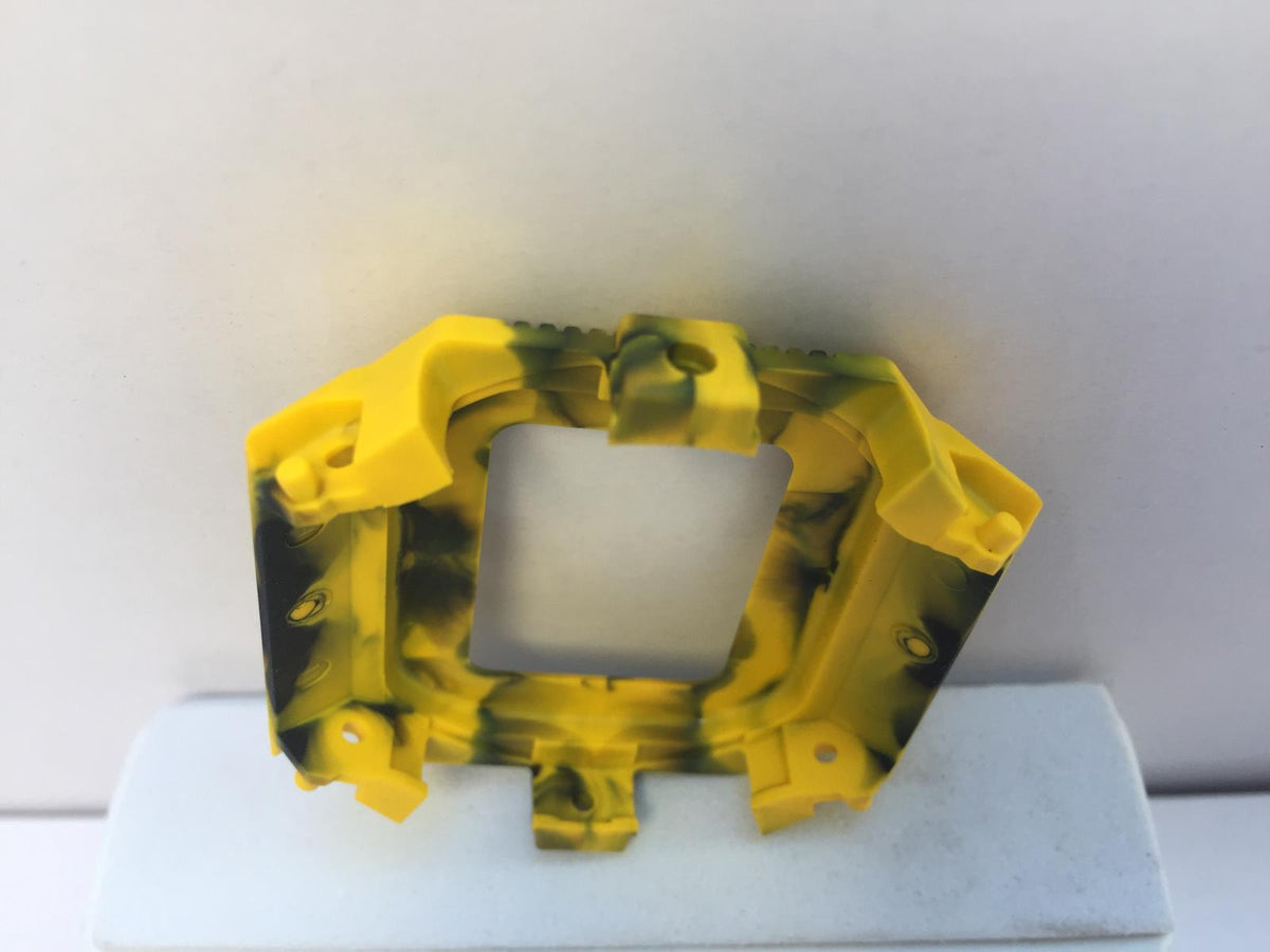 Casio Parts Bezel/Shell G-5500 JC-9 Camouflage Blended Yellow/Black.