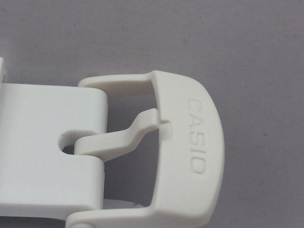 Casio Watchband W-214 Glossy White Original Strap for W-214HC-7A