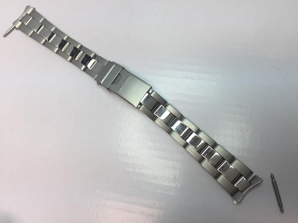 Swiss Army Watchband Original Officer Ladies Steel Bracelet 15mm Curved End Caps