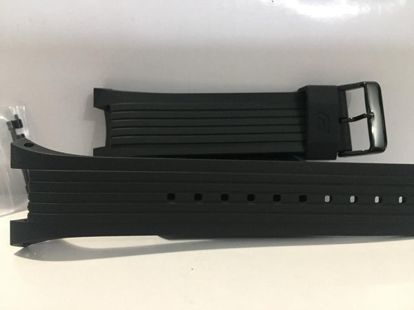 Casio Watchband EQS-800 CPB-1A.Original Edifice Solar Chrono Strap Blk W/Screws