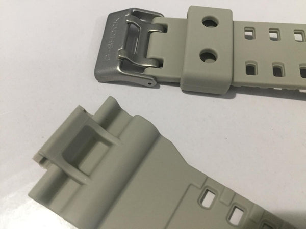 Casio Watchband GA-100 SD-8A. Original G Shock. Military Colors Beige Strap