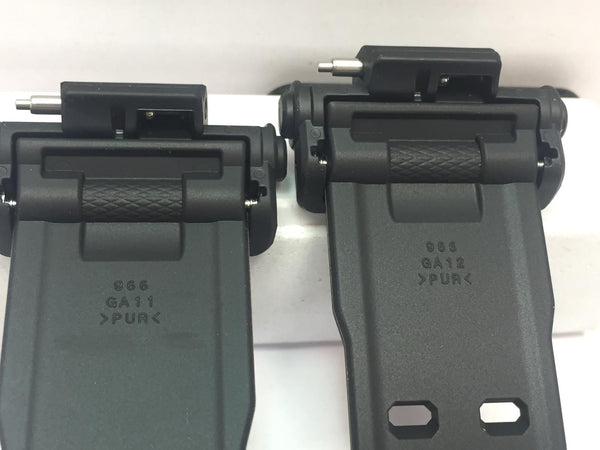 Casio Watchband GA-900 -1A Original Black Rubber Strap w/Pins