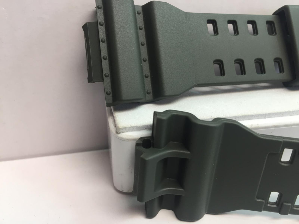 Casio Watchband GD-100 (3263) Military Olive.fits G-8900,GA-100,GW-8900...list