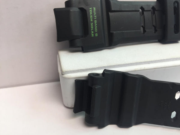 Casio Watchband GW-4000 -1A3 Black Strap Green Graphics Tough Solar G-Shock