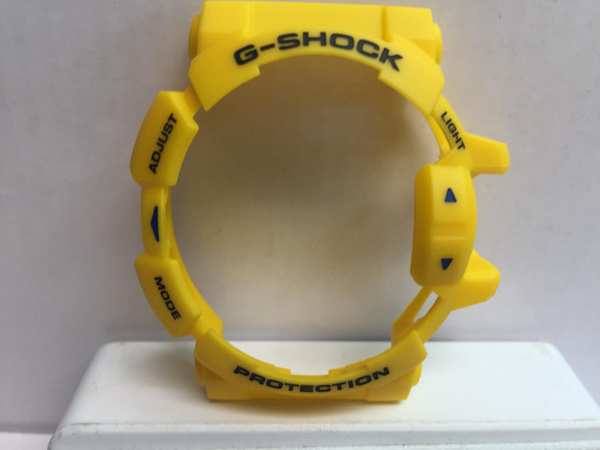 Casio Watch Parts Original Bezel/Shell Yellow GA-400 -9A.