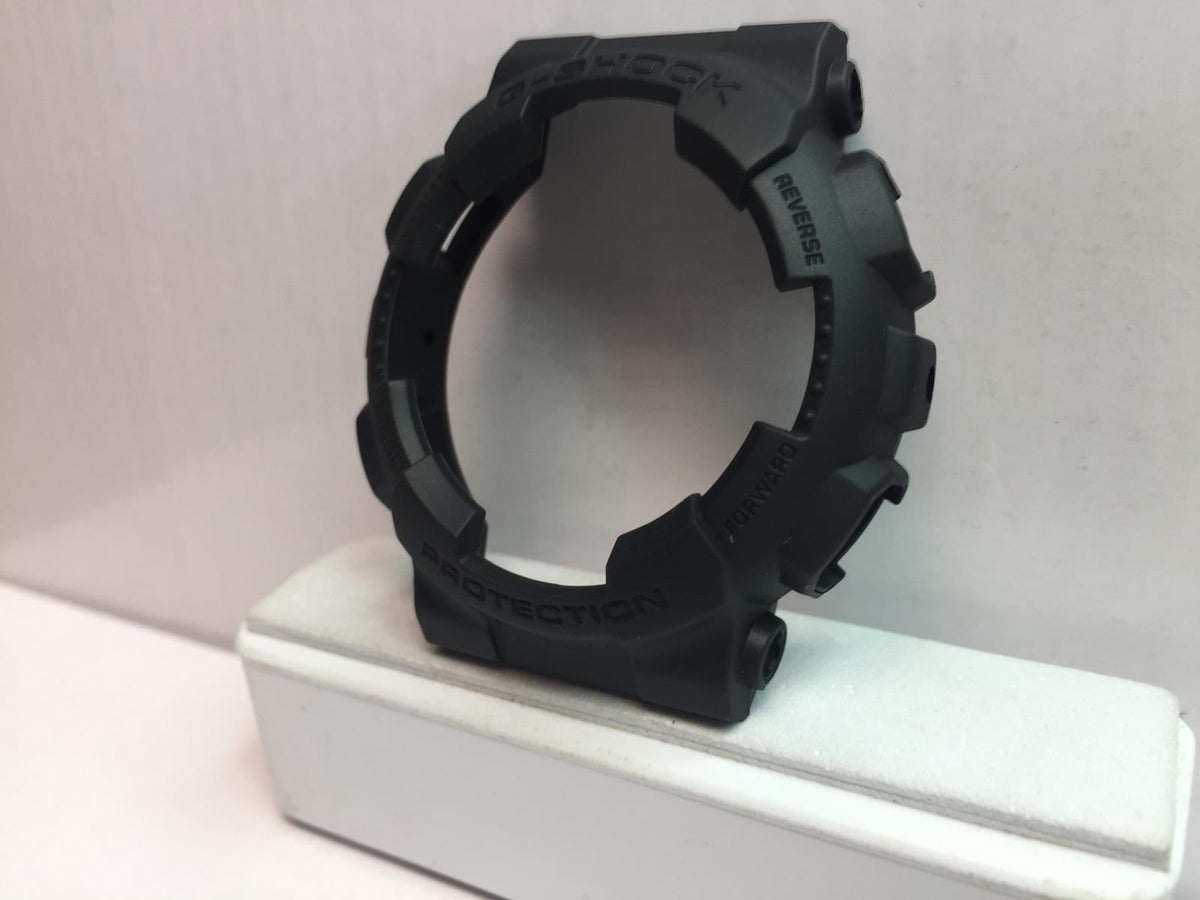 Casio Watch Parts All Black Original Bezel/Shell For: GA-100, GA-110, GD-120