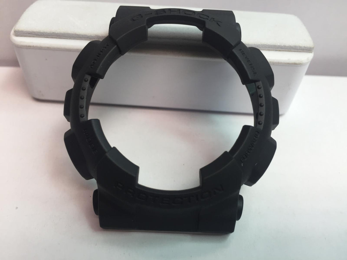 Casio Watch Parts All Black Original Bezel/Shell For: GA-100, GA-110, GD-120