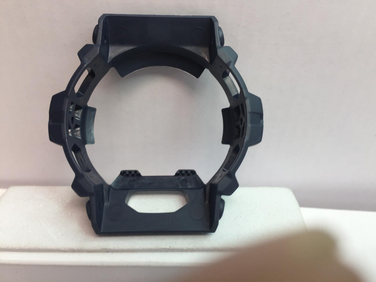 Casio Watch Parts Blue w/Black Letters Original Bezel/Shell For:GR-8900, GW-8900