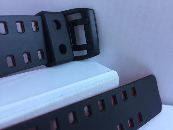 Casio Watchband GA-100 BR-1A,GA-700 BR-1A,GAS-100BR-1A,GAW-100 BR-1A.Black Strap