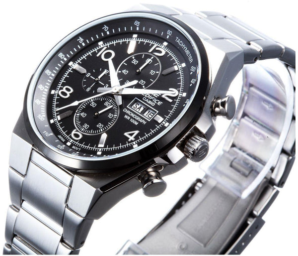 Casio Watchband Bracelet EFR-503. Edifice All Steel Push Button Deployment Band