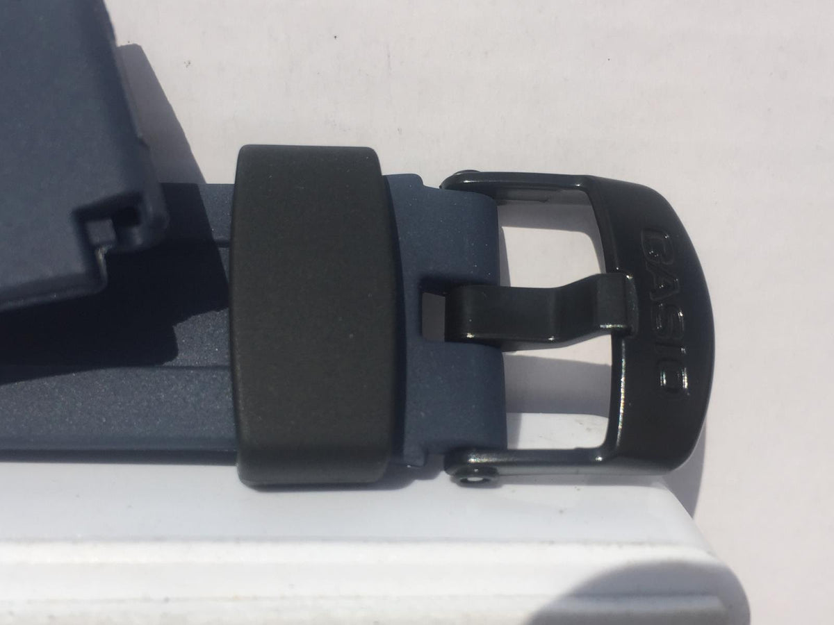 Casio Watchband HDD-600 -2 Blue. 18mm Resin Illuminator Band. Sport Strap.