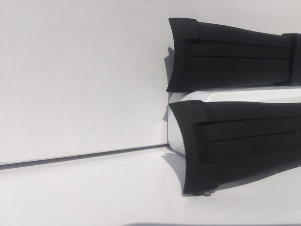 Citizen Watchband For Model AW1354. Original Form Fitted Black Rubber Strap