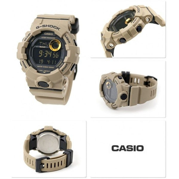 Casio Watchband GBD-800UC-5 Tan/Khaki Strap. Original Casio G-Shock Band