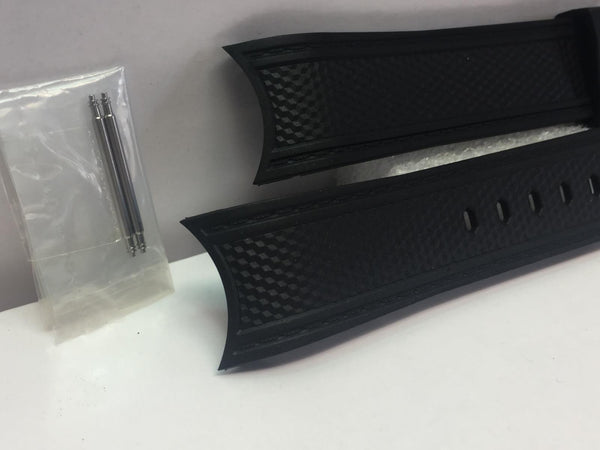Casio Original Watchband ECB-900 PB-1A Black Resin Strap w/Pins.