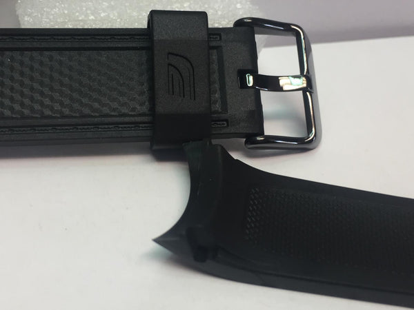 Casio Original Watchband ECB-900 PB-1A Black Resin Strap w/Pins.