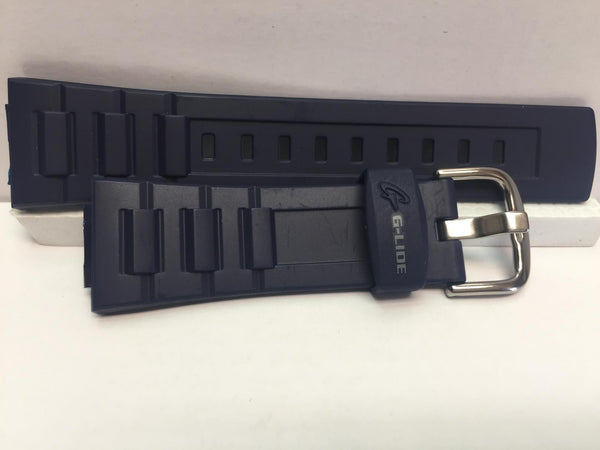 Casio Original Watchband BLX-102 -2  Dark Blue. For Baby G Tide Graph Watch