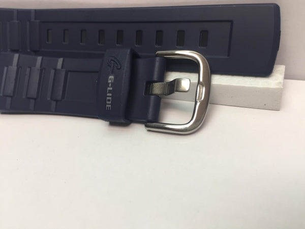 Casio Original Watchband BLX-102 -2  Dark Blue. For Baby G Tide Graph Watch