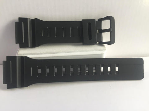 Casio Original Watchband for MCW-200. Black Resin Strap/Band