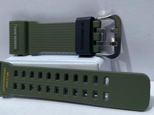 Casio Original Watchband for GG-1000 -1A3 Green Mud Resist Strap/Band.