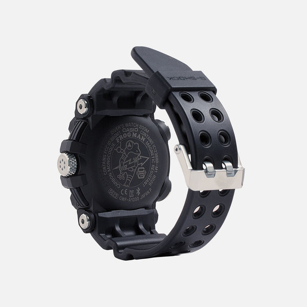 Casio Original Watchband GWF-A1000 Frogman Tough Solar Multi Band Black Strap