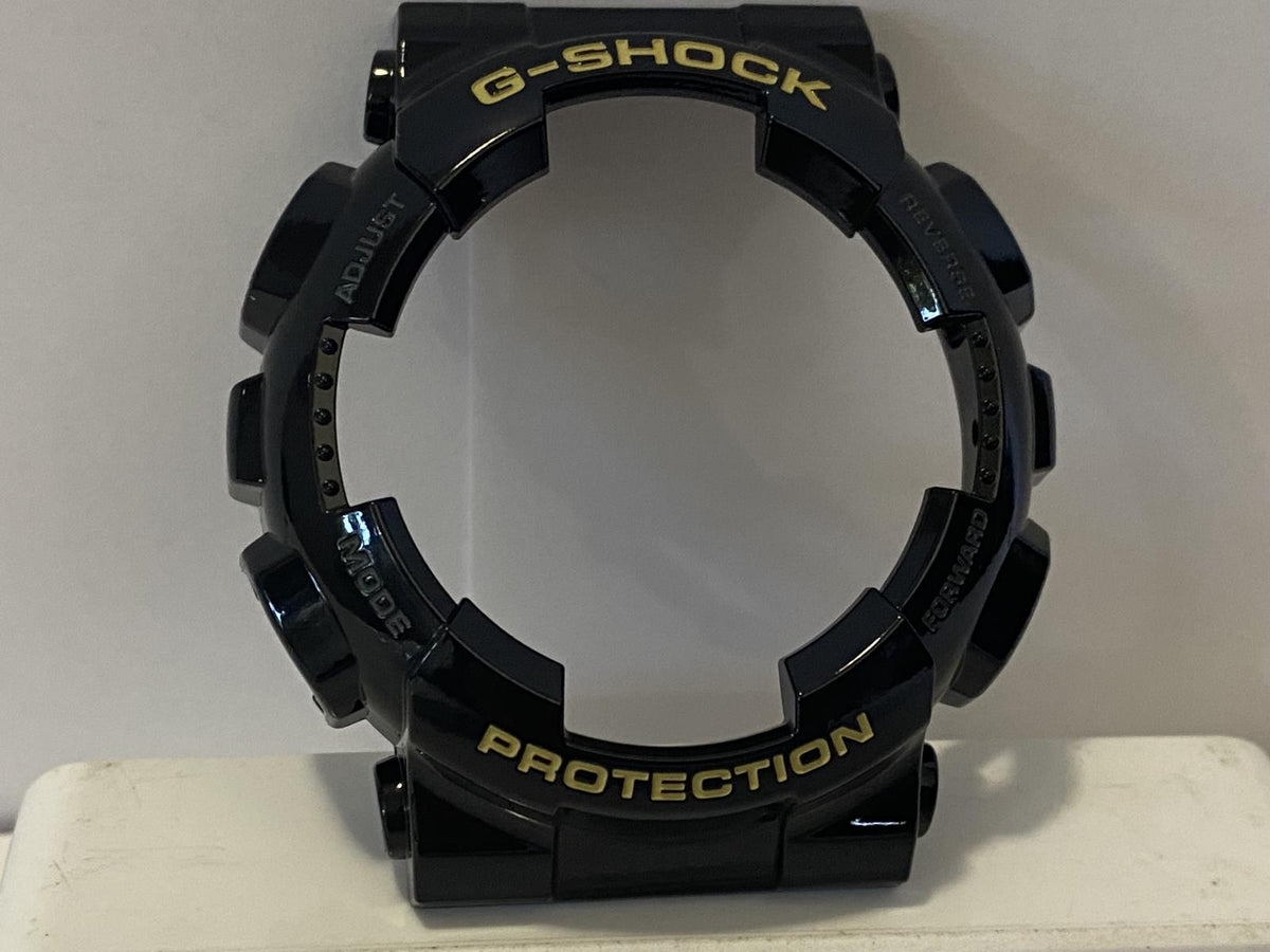 Casio Original Watch Parts GA-110 gb-1a Dark Green Bezel Yellow Letters