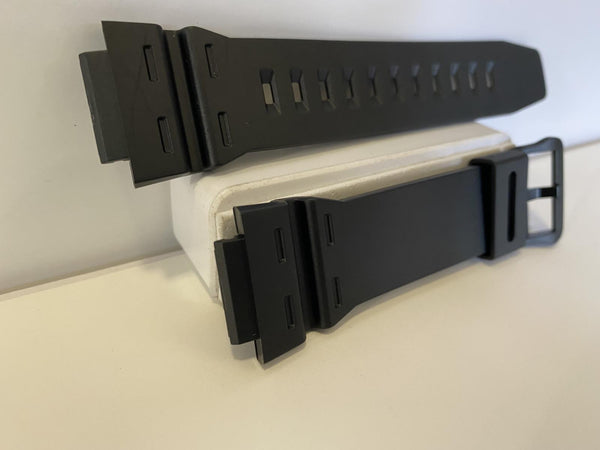 Casio Watchband Models: DW-291, W-737, AE-1500 Original Casio Strap Black Resin