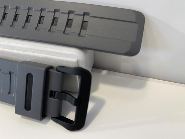 Casio Watchband Gray.Fits Model: W-735, W-736, AQ-S810, AE-Q110.Gray Resin Strap