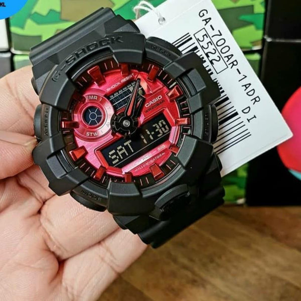 Casio Watchband For Model: G-8900, GA-110, GA-140, GA-700. Original Black Strap.